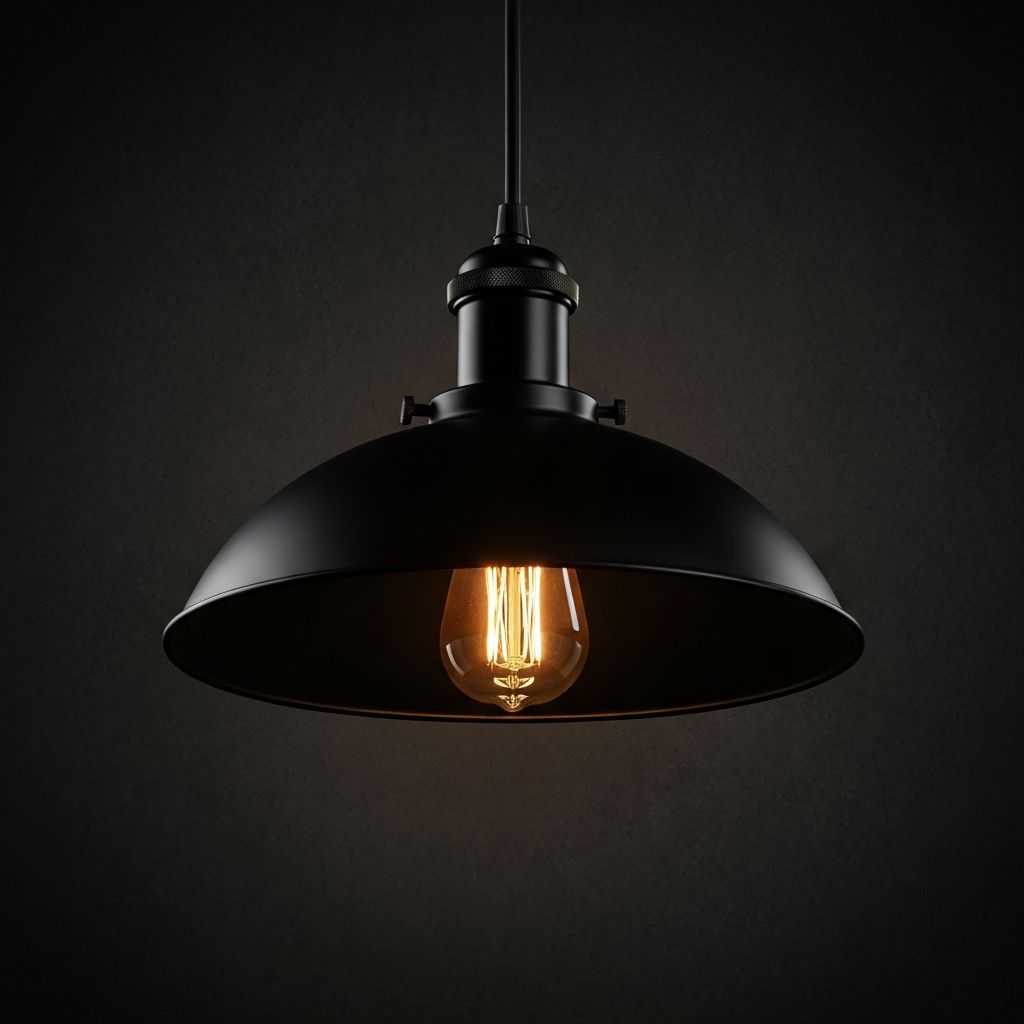 Lámpara Colgante Industrial